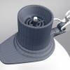 Lampe 3D (maillage) Lampe 3D (maillage)